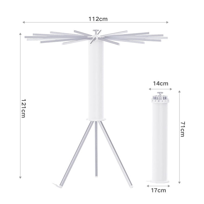 Aluminum Tripod Clothes Drying Rack