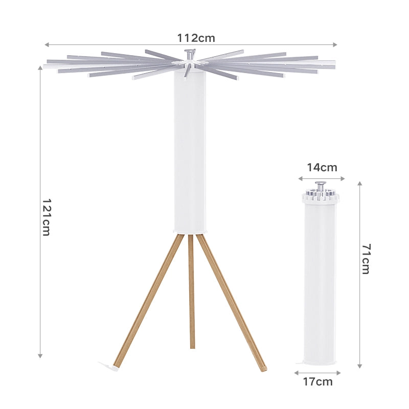 Aluminum Tripod Clothes Drying Rack